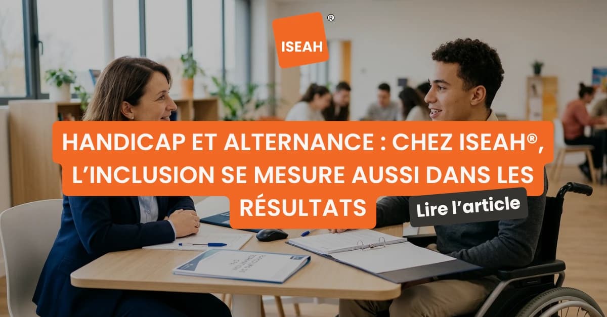 Handicap et alternance : ISEAH® s’engage pour l’inclusion