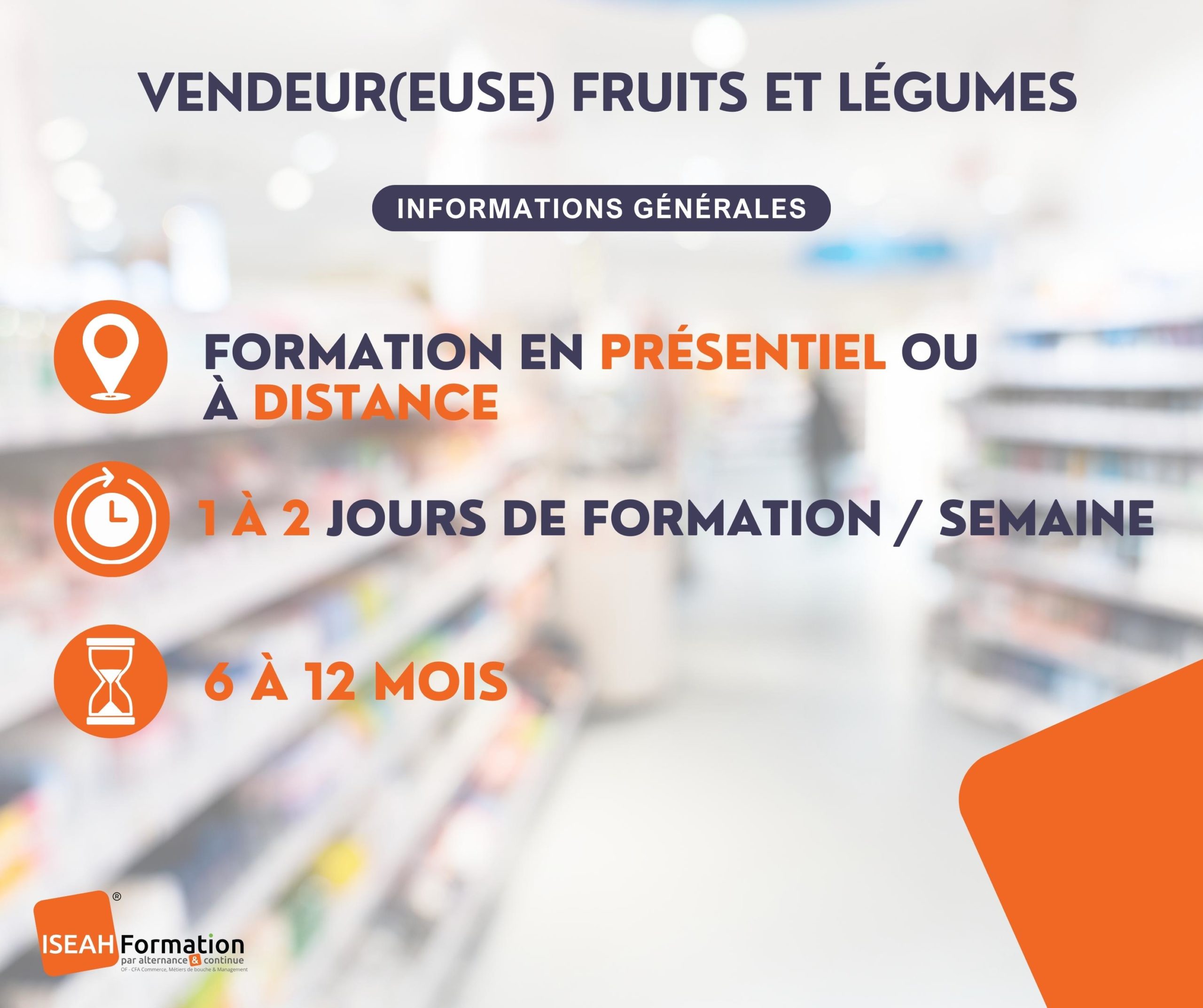 Vendeur fruits et légumes