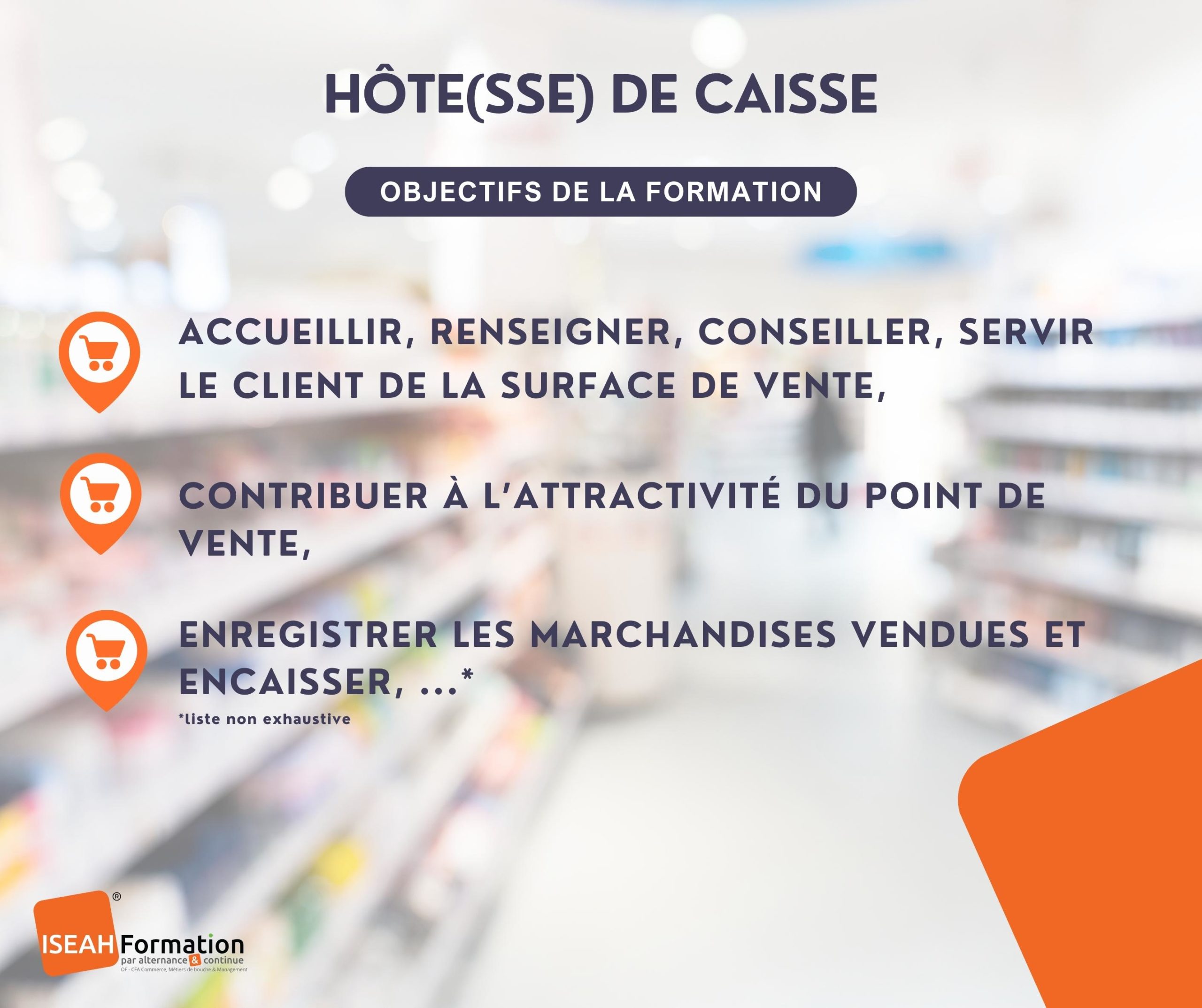 Hôte(sse) de caisse