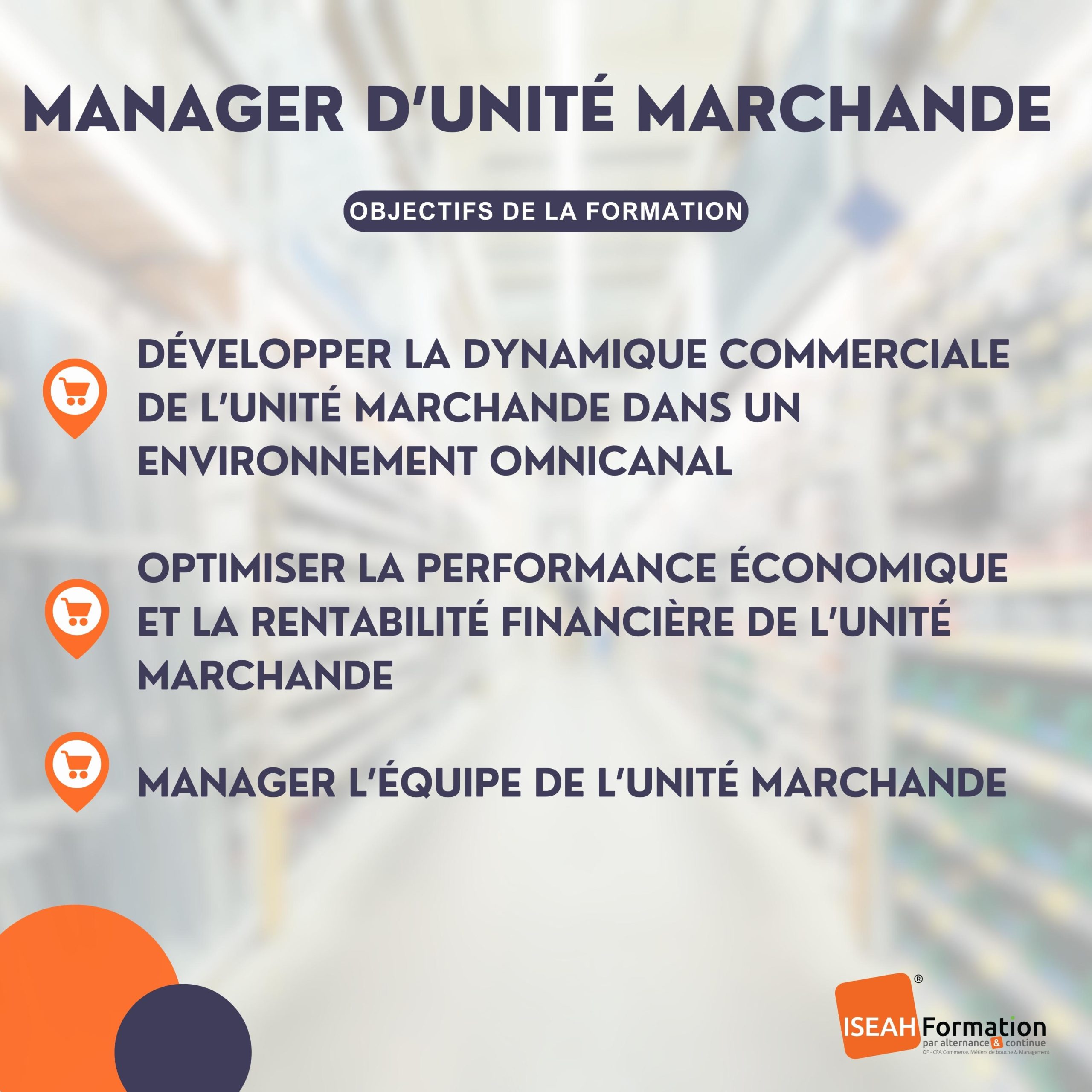 Manager d'unité marchande