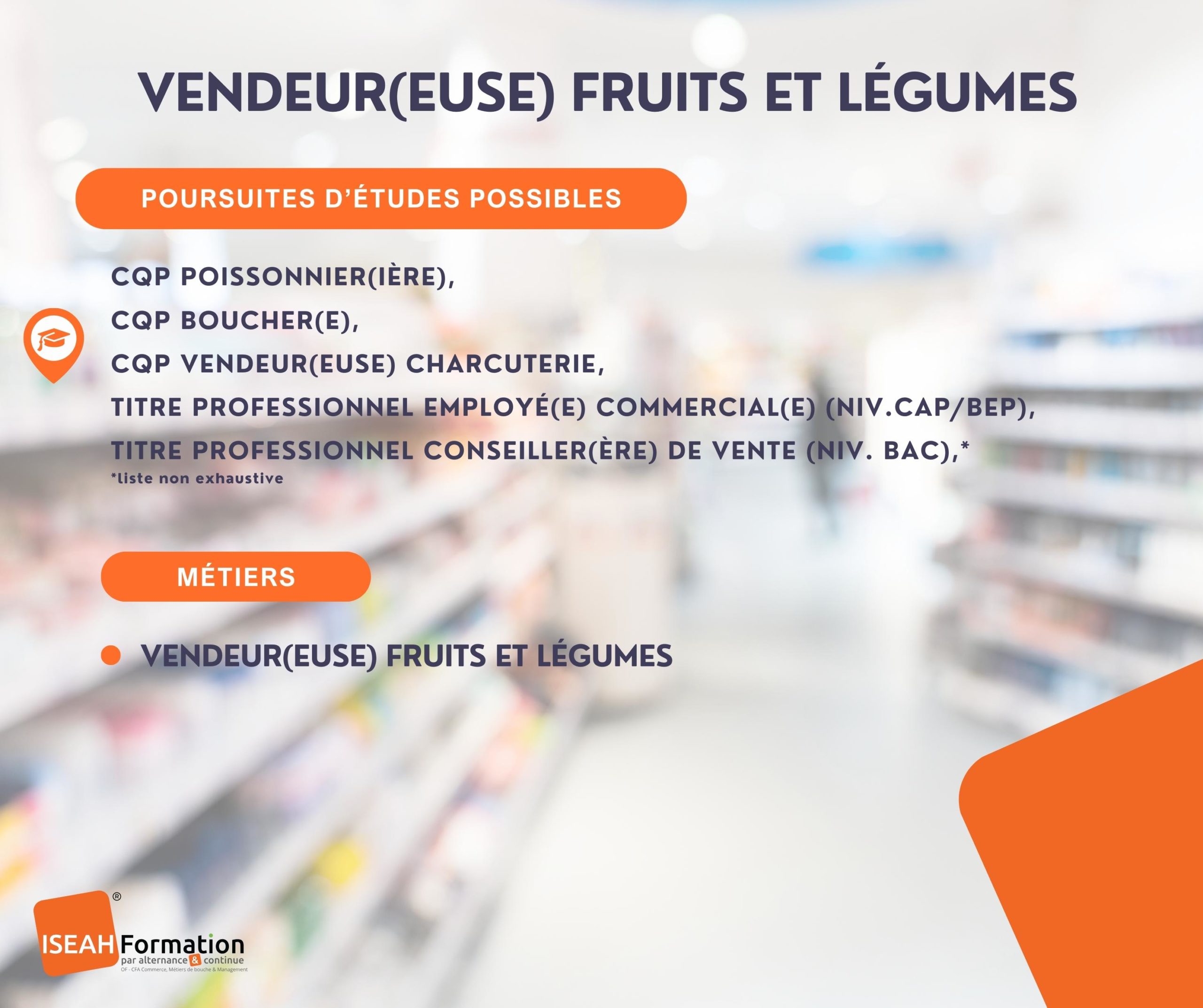 Vendeur fruits et légumes